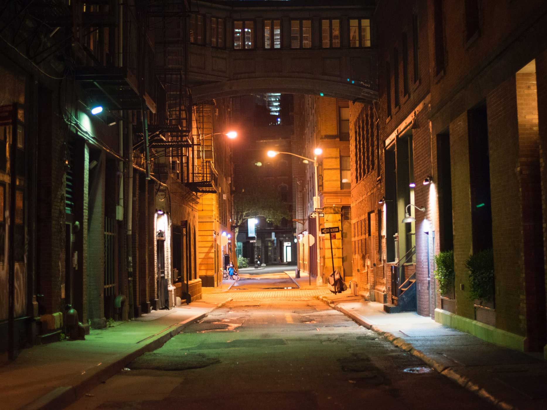 The Reluctant Womb dark alley